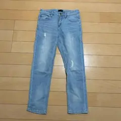 Aga アーガ　YAMADAYA ストレッチ　スキニーデニムパンツ　ブルーのサムネイル