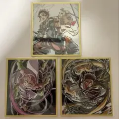鬼滅の刃 無限城編 WEBSHOPくじ アクリル色紙 炭治郎伊之助 蜜璃 悲鳴嶼