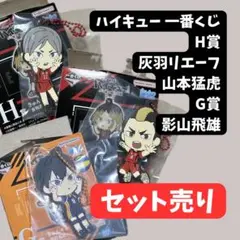 一番くじ 劇場版ハイキュー H賞 灰羽 山本 G賞 影山