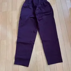 GU 紫色のシェフパンツ　Mサイズ　美品