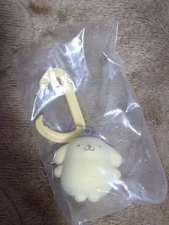 サンリオキャラクターズ　カラフルカラビナマスコットチャーム　ポムポムプリン①