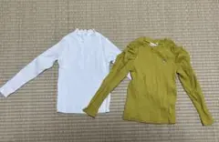 長袖カットソー　2点セット