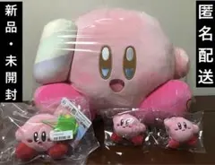 星のカービィ　ぬいぐるみ　マスコット　４点セット