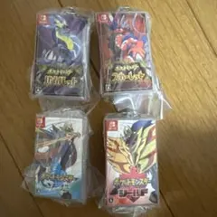 ポケットモンスターパッケージ&ゲームカード　キーホルダー　剣盾　SV