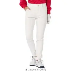 B品★秋冬★フィラゴルフ★裏起毛ベーシックストレッチロングパンツ★M/OWT