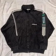 adidas ベロア トラックジャケット M