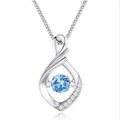 ネックレスレディース 最高級ジルコニア 金属アレルギー対応 シルバー925