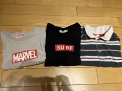 MARVEL Tシャツ、BEAMS Tシャツ、BREEZE ポロシャツ3点セット