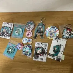 初音ミク他　ラバーマスコット　アクスタ　計14点