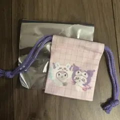 モモンガ　サンリオ　コラボ　巾着