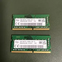 Kingstonノート用 DDR4 16GB x 2 (PC4-3200AA) - メルカリ