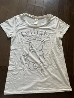 Tシャツ ◎美品です くま クマ 白 白T フリーズマート 小学生のサムネイル