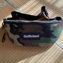 【新品未使用】ゴルフィッカーズボールポーチ　golfickers GOLF 迷彩 新品未使用】ゴルフィッカーズボールポーチ golfickers GOLF 迷彩 ゴル