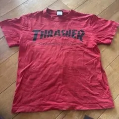 THRASHER SKATEBOARD MAGAZINE Tシャツ 赤のサムネイル