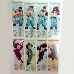 【バラ売り◯】忍たま乱太郎　ロングステッカー2　まとめ売り　8点