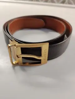 LOEWE ロエベ ゴールドバックル ベルトのサムネイル