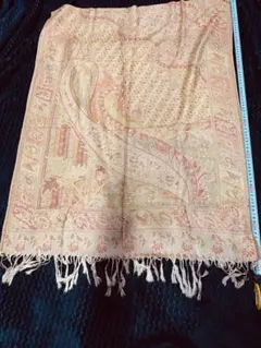 【新品未使用】大判ストール、カシミヤ100%ショール