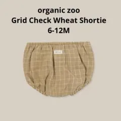 organic zoo ギンガムチェックパンツ　6-12m