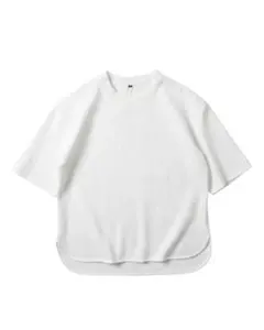WGONG ROUND HEM RELAX FIT TEE 【Lサイズ】