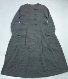 7162 美品 fall-in&co ハンドメイド ワンピース グレー