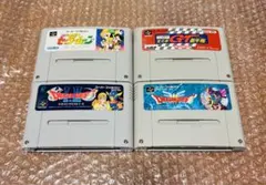 【SFCソフト4本セット・任天堂・ファミコン】yhfd