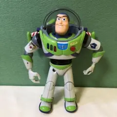 希少美品 バズライトイヤー フィギュア メタリックブルー トイ