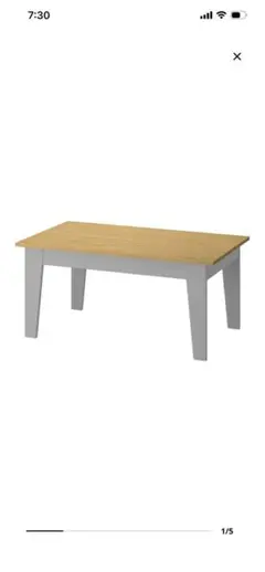IKEA VIHALS 伸長式テーブル 緑 120/180×74 cm - メルカリ