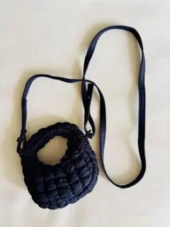 COS Quilted Micro Bag Black