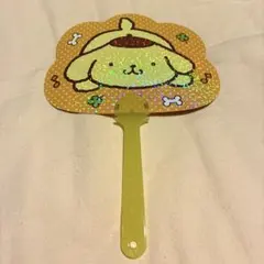 ポムポムプリン 30周年 ミニうちわ