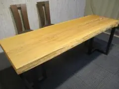 1731□ 杉 スギ テーブル ローテーブル ダイニング 座卓 一枚板 天板