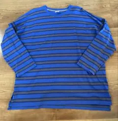 Niko and... COLORマイスターロングTEE ブルーボーダー Big