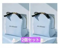 ゼクシィ 付録 JILL STUART スクエアポーチ 2個セット