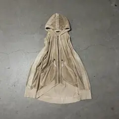 zip hoodie 革