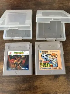 ゲームボーイ　ソフト　ドラキュラ伝説　熱血高校サッカー　2本セット