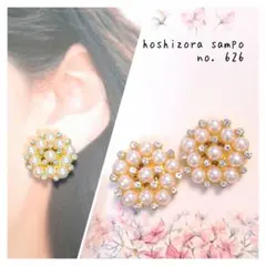 ✴no.626✴　ハンドメイドピアス・イヤリング