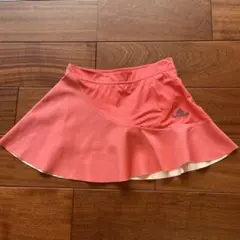 adidas by ステラマッカートニー　濃いピーチピンク　フレアースコート