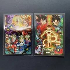 ドラゴンボールスーパーダイバーズ カード ビルス フリーザ 2枚セット