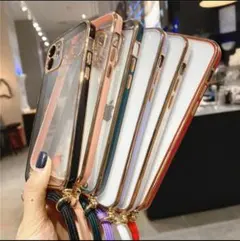 iPhone14Pro　ケース 紐付きケース スマホカバー 韓国 スマホケース