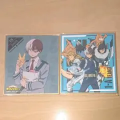 僕のヒーローアカデミア 轟焦凍 ミニ色紙 ドーナツ & アニメ5期 セット