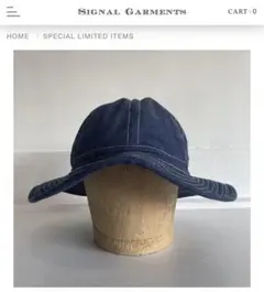 SIGNALGARMENTS Hat シグナルガーメンツ　ハット SIGNAL GARMENTS ORIGINAL ”Newsboy Cap” Cashmere Wool