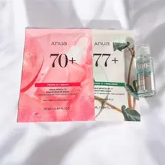 ANUA 70+ 77+ PDRNトナー　セット