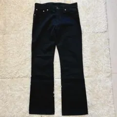 EDWIN エドウィン　ブラックデニムパンツ　レギュラー　503 30/33