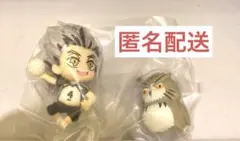 ハイキュー!! でふぉフィグ！ 木兎光太郎　アニマルゆらゆらマーカー　セット