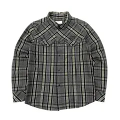 美品 DIESEL 長袖 チェックシャツ キッズ10 グレー系/他