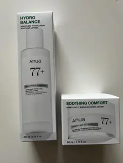 Anua アヌア ドクダミ77ヒアルロンスージングローション 、クリームセット