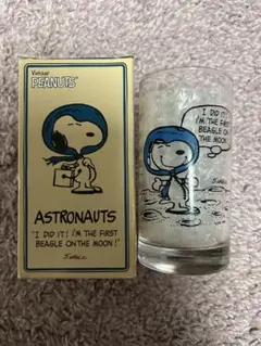 PEANUTS スヌーピー ガラスコップ　箱付き