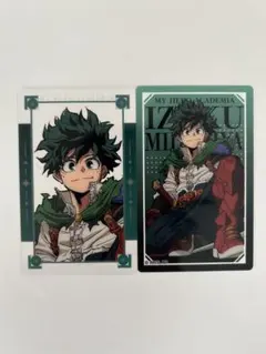 ヒロアカ　十傑 クリアカード ジャンフェス TOHO 緑谷