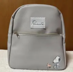 新品未使用　Peanuts スヌーピー リュック グレーのサムネイル