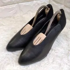 RABOKIGOSHI Works ラボキゴシワークス レザー 黒 パンプス