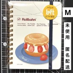 ロフト限定　Rollbahn ポケット付メモ　M メリリー　シュガードーナツのサムネイル